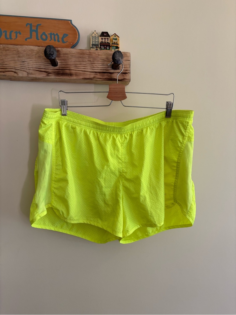 141.) Old Navy / High-Visibility Neon Athletic Shorts